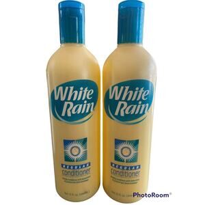 (2) 2003 White Rain Conditioner Regular Hair Formula bottles new set